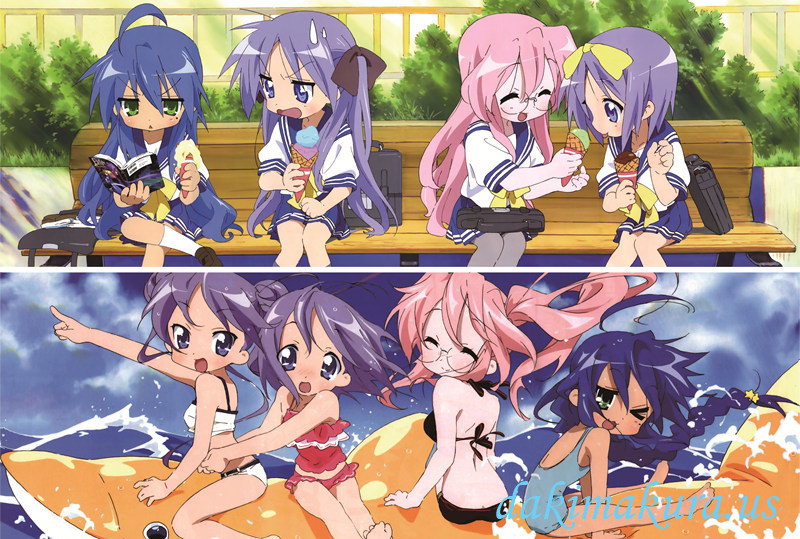 Lucky Star Japanese hug dakimakura pillow case online